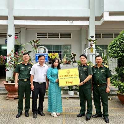 HỌC VIỆN HẬU CẦN ĐỒNG HÀNH CÙNG HỌC SINH TRONG NGÀY HỘI TƯ VẤN TUYỂN SINH QUÂN SỰ 2026